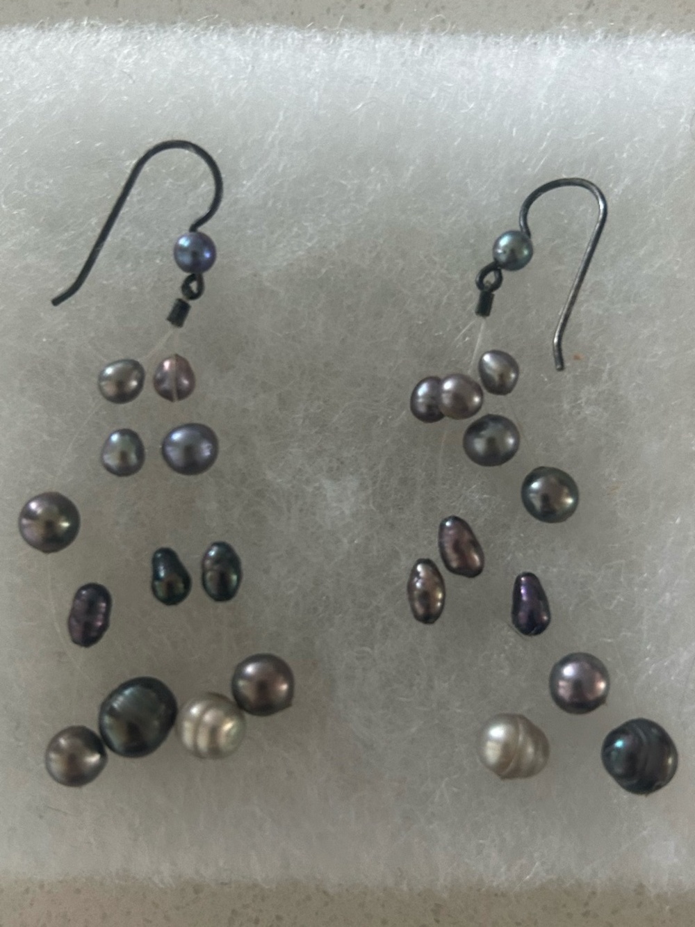 Floating Pearl Earrings